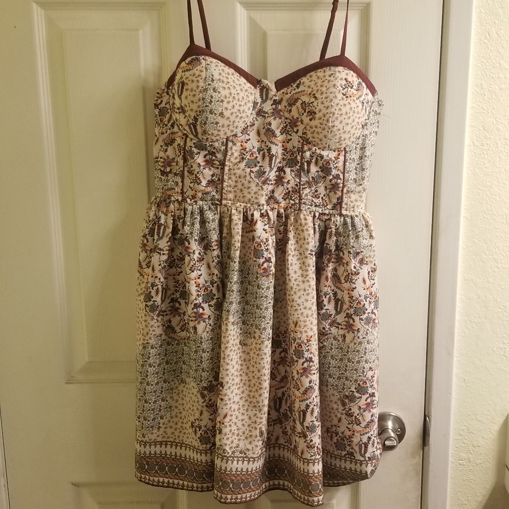 Flower Patterned AMERICAN RAG Camisole Dress